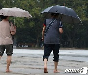 밤사이 전국 호우 확대…도로·하천변 등 곳곳 통제