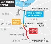 서울 이수~경기 과천 ‘복합터널’ 침수·교통정체 한번에 해결한다