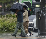 전국 대부분 세찬 가을 비…낮 최고 21~26도 선선