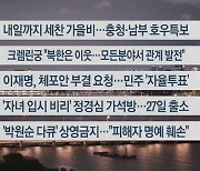 [이시각헤드라인] 9월 20일 뉴스투나잇1부