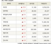 [fnRASSI]장마감, 거래소 상승 종목(넥스틸 18.8% ↑)