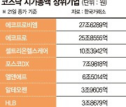 AI·로봇·바이오 열풍, 코스닥 시총 순위 바꿨다