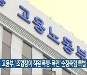 고용부, ‘조합장이 직원 폭행·폭언’ 순정축협 특별 감독