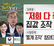 [동앵과 뉴스터디]“저희 다 죽습니다” 文정부 ‘집값 조작’ 최소 94차례?