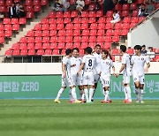 충북청주, 성남 원정에서 1-0 승리…김천·천안도 승전보(종합)