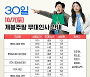 ‘30일’ 개봉 주말 ‘무인’ 달린다