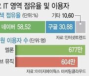 韓 인터넷시장 2위된 구글, 네이버·카카오 위협…국내기업 '역차별'에 몸살