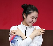 여자 에페 금메달 최인정 '칭찬해 나 자신'
