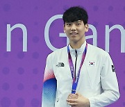 이주호, 항저우 배영 100m 동메달
