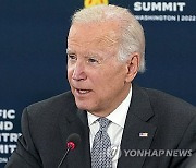 CORRECTION Biden Pacific Island Summit