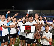 지소연 150번째 A매치…여자축구, 항저우AG 8강행(종합)