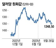 긴축 발작의 공포 원화값 연중 최저