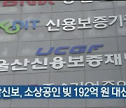 울산신용보증재단, 소상공인 빚 192억 원 대신 갚아