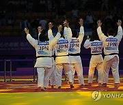 APTOPIX China Asian Games Judo