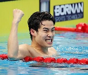 항저우 아시안게임-수영 황선우 대회 2관왕…태권도, 펜싱 금메달 획득