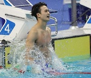 백인철, 아시안게임 '신기록' 달성…남자 접영 50ｍ 금메달