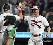 Athletics Twins Baseball