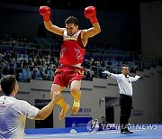 APTOPIX China Asian Games Wushu