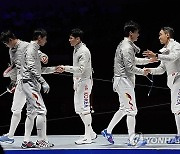 China Asian Games Fencing