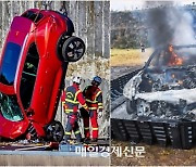 25톤트럭 ‘꽝’ 멀쩡, 전기차 화재 ‘0건’…가족 지키려면 이車 사겠네 [최기성의 허브車]