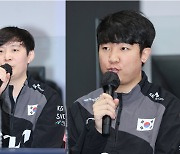 LoL 金 도운 '제파'-'칸' 전력분석관, 그들이 전한 금메달 소감