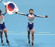 [속보] '롤러' 최광호, 항저우AG 남자 스프린트 1000ｍ 금메달