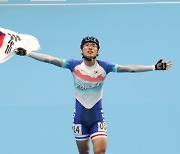 [항저우AG]롤러 최광호, 항저우 AG 남자 스프린트 1,000m 금메달