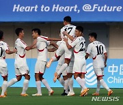 북한 남자 축구, 일본에 8강서 1-2 패배해 탈락