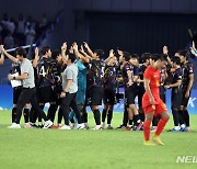 항저우AG 한국축구, 중국 꺾고 4강 진출