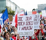 POLAND OPPOSITION RALLY