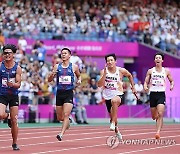 남자 400ｍ 계주 결선행…37년 만에 메달 도전