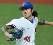 한국 야구, 타이완에 영봉패…아시안게임 금메달 먹구름