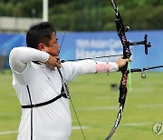 [아시안게임] 양궁 오진혁, 개인전 16강서 탈락…안산·이우석 등은 순항