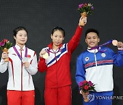 북한 림은심, 역도 여자 64㎏급 우승