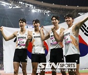 [항저우 Pick] 김국영 마지막 투혼…男400m 계주, 37년 만에 동메달!