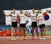 남자 400m 계주, 동메달