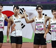 남자 400ｍ 계주, 동메달 획득