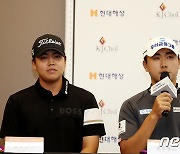 "이제는 프로" 조우영  "행동·인성도 프로돼야"…장유빈 "PGA 진출 목표"