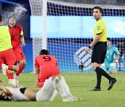 한국 남자축구, 3회 연속 아시안게임 결승행…일본과 금빛 대결[종합]