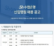 Sh수협은행, 하반기 신입 공채.. 디지털‧IT 역량 갖춘 융복합형 인재 채용 확대