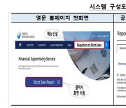 금감원, 공매도 포지션 보고시스템 '영문판' 구축한다