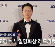 도경수, 함께 달 보고 싶은 미남 배우! 32회 부일영화상 레드카펫 [영상]