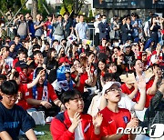 축구 결승전 홍대서 거리응원…서울경찰·안전요원 380여명 배치