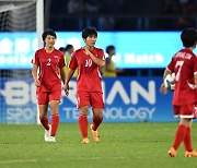 북한, 일본과의 여자 축구 결승서 1-4 완패 '銀'…3위는 중국[항저우AG]