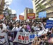 KENYA ANTI LGBTQ PROTEST IN NAIROBI