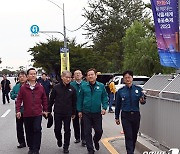 서울세계불꽃축제 현장 점검 나선 이상민 장관