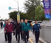 2023 서울세계불꽃축제 현장 점검하는 이상민 행안부 장관