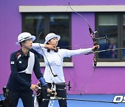 임시현-안산,'금메달 향한 집안싸움' [사진]