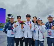 ‘첫선’ 마라톤 수영 銅···박재훈 “후반 역전 자신 있었다”[항저우AG]