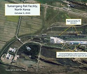 "北두만강역에 궤도차 역대최다 73량…대러 무기공급 가능성"(종합)